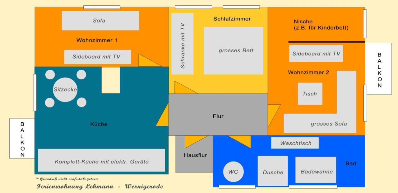 Ferienwohnung Lehmann - Wernigerode Kültér fotó